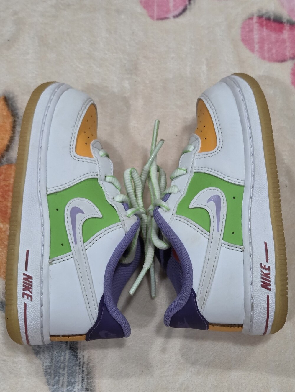 Nike Force 1 LV8 TD 'Fruit Colors' Sneakers Size 8C